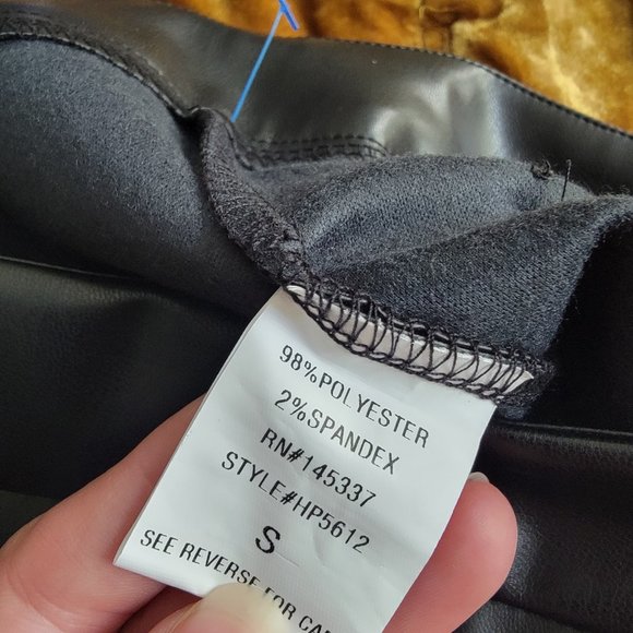 Hesperus Faux Leather Pants - Picture 6 of 6